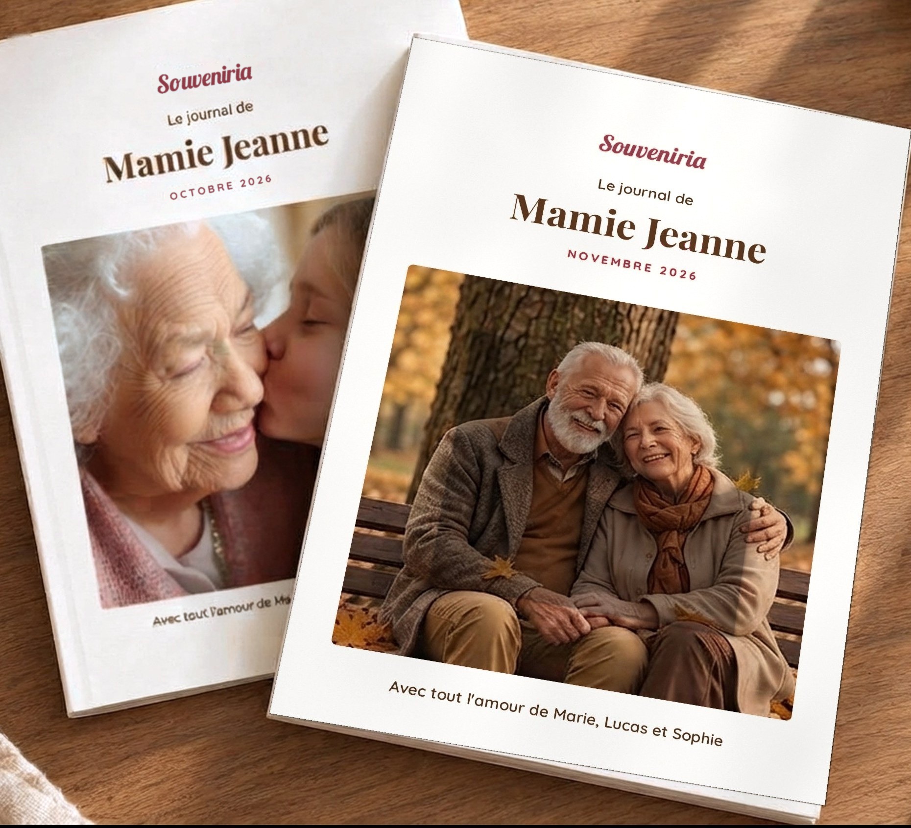 Une couverture à son nom